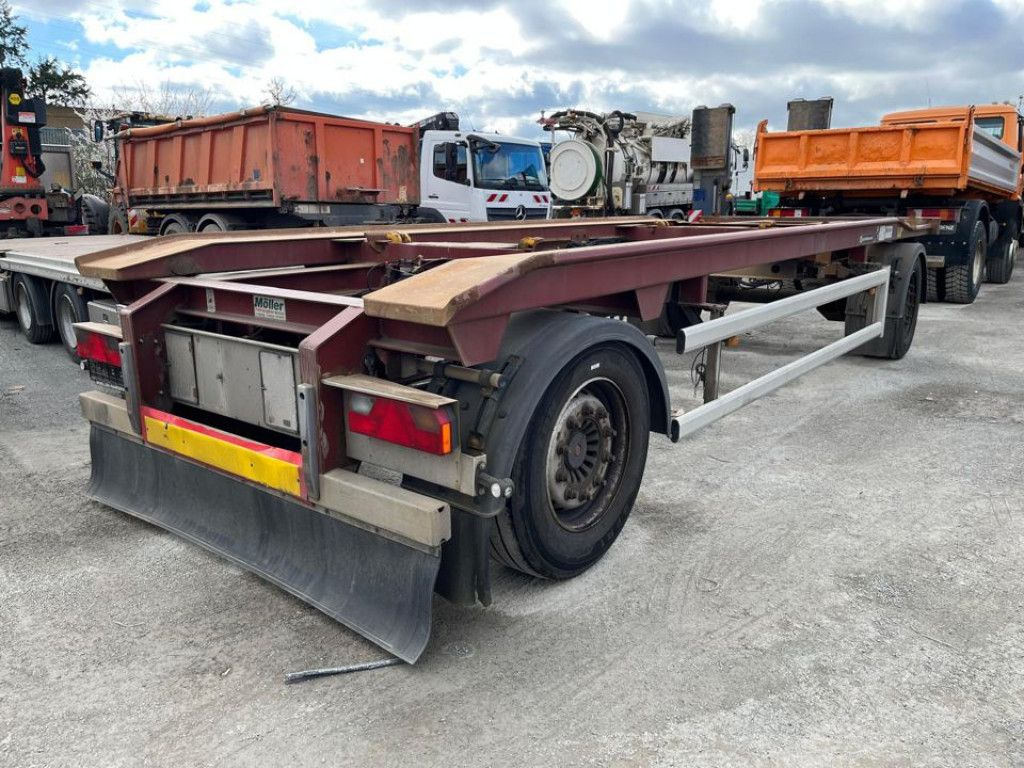 Hüffermann 2-achs Abrollanhänger HAR 18.70 Containeranhänge - Reboque ampliroll/ Multibenne: foto 5 Hüffermann 2-achs Abrollanhänger HAR 18.70 Containeranhänge - Reboque ampliroll/ Multibenne: foto 5
