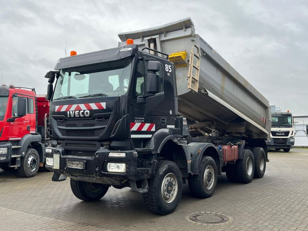 Iveco TRACKER AD450TW 4 Achs Muldenkipper Meiller - Camião basculante: foto 1 Iveco TRACKER AD450TW 4 Achs Muldenkipper Meiller - Camião basculante: foto 1