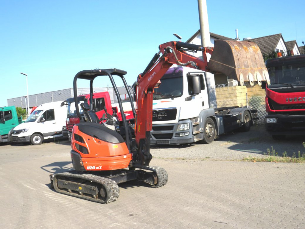 KUBOTA KUBOTA Minibagger Minibagger U 20 - 3 Kurzheck - Mini escavadeira: foto 2 KUBOTA KUBOTA Minibagger Minibagger U 20 - 3 Kurzheck - Mini escavadeira: foto 2