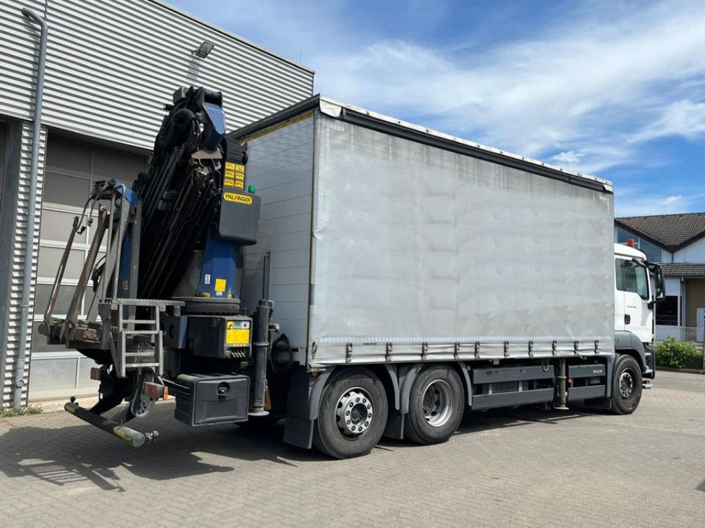 MAN TG-S 26.360 6x2-2LL Pritsche Heckkran 34m/to, Ji - Camião de caixa aberta/ Plataforma, Camião grua: foto 5 MAN TG-S 26.360 6x2-2LL Pritsche Heckkran 34m/to, Ji - Camião de caixa aberta/ Plataforma, Camião grua: foto 5