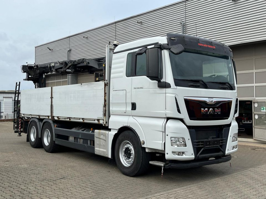 MAN TG-X 26.440 6x4 Pritsche Heckkran Hiab XS 166 - Camião de caixa aberta/ Plataforma, Camião grua: foto 4 MAN TG-X 26.440 6x4 Pritsche Heckkran Hiab XS 166 - Camião de caixa aberta/ Plataforma, Camião grua: foto 4