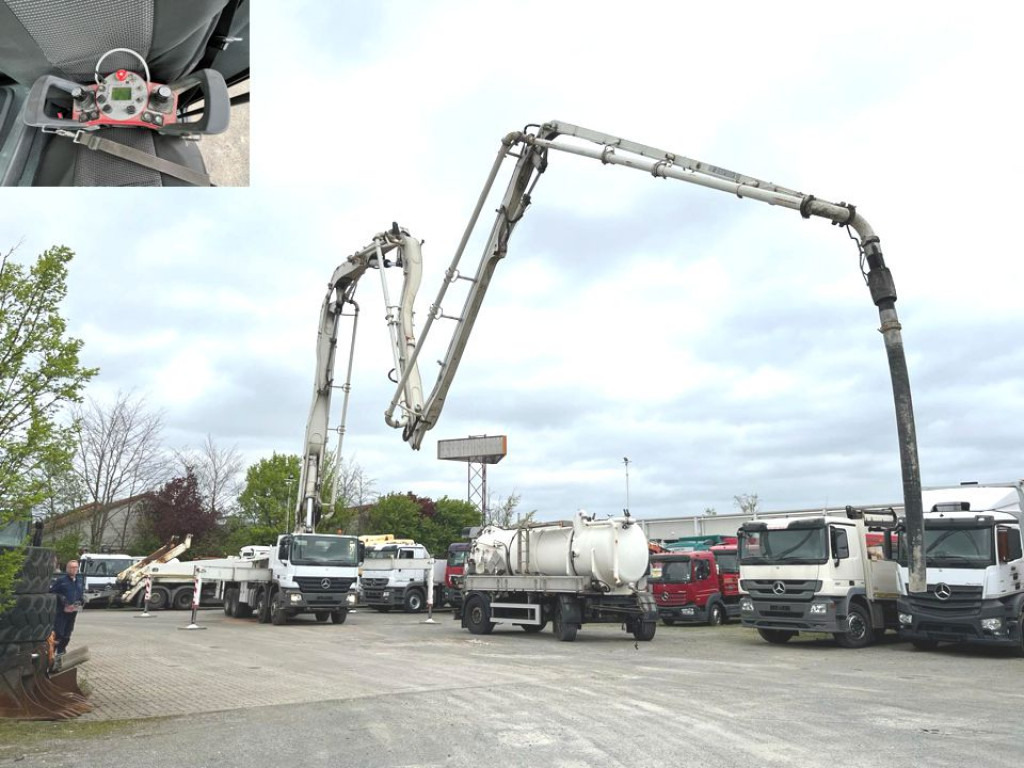 Autobomba de betão MERCEDES-BENZ Actros 3241 B 8x4  Betonpumpe Putzmeister 42m: foto 9
