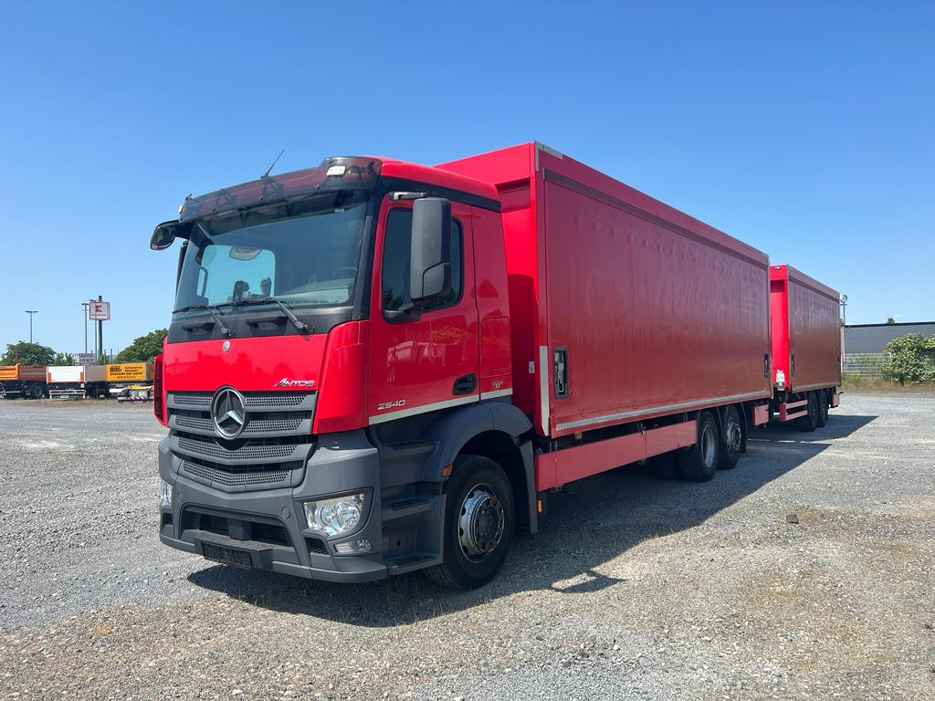 MERCEDES-BENZ Antos 2540 L 6x2 Pritsche LBW - Camião de lona: foto 1 MERCEDES-BENZ Antos 2540 L 6x2 Pritsche LBW - Camião de lona: foto 1