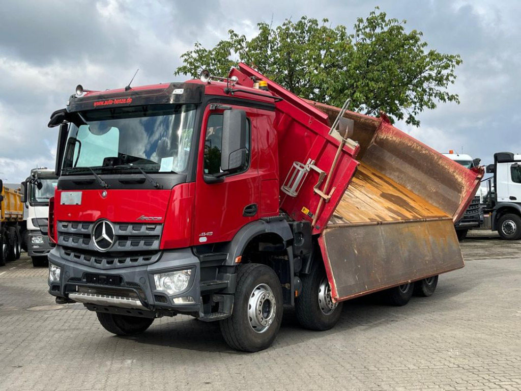 MERCEDES-BENZ Arocs 4143 8x4 4-Achs Kipper Meiller Bordmatik - Camião basculante: foto 1 MERCEDES-BENZ Arocs 4143 8x4 4-Achs Kipper Meiller Bordmatik - Camião basculante: foto 1