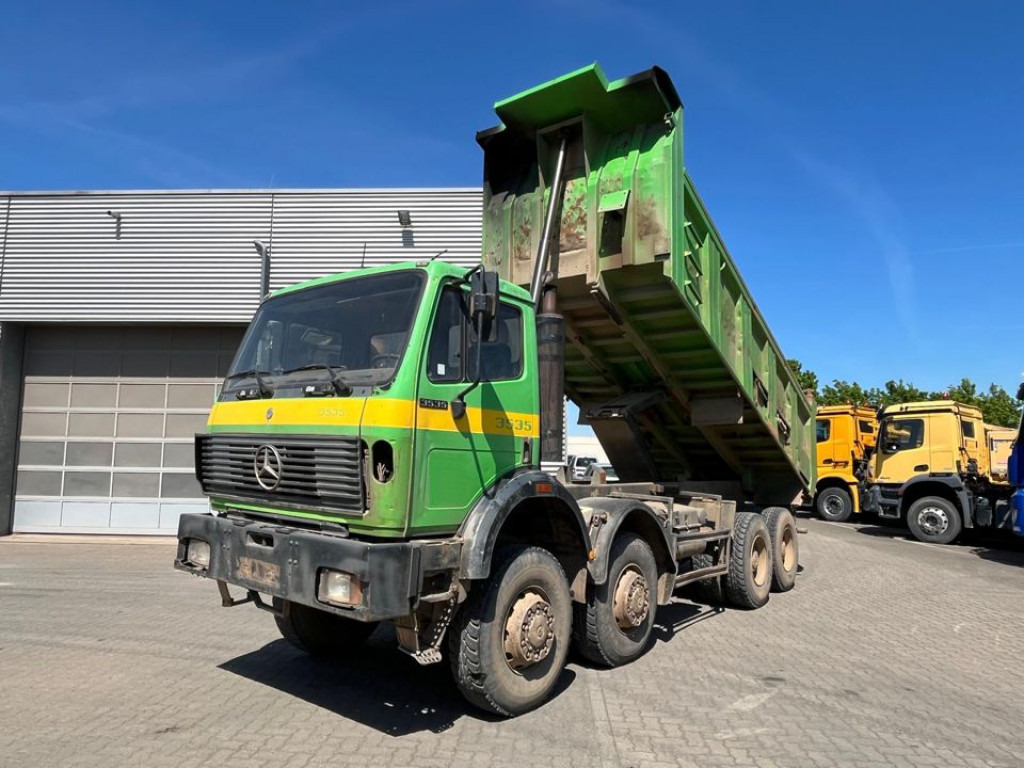 MERCEDES-BENZ SK 3535 AK 8x8 4 Achs Muldenkipper Meiller Deutsch - Camião basculante: foto 1 MERCEDES-BENZ SK 3535 AK 8x8 4 Achs Muldenkipper Meiller Deutsch - Camião basculante: foto 1