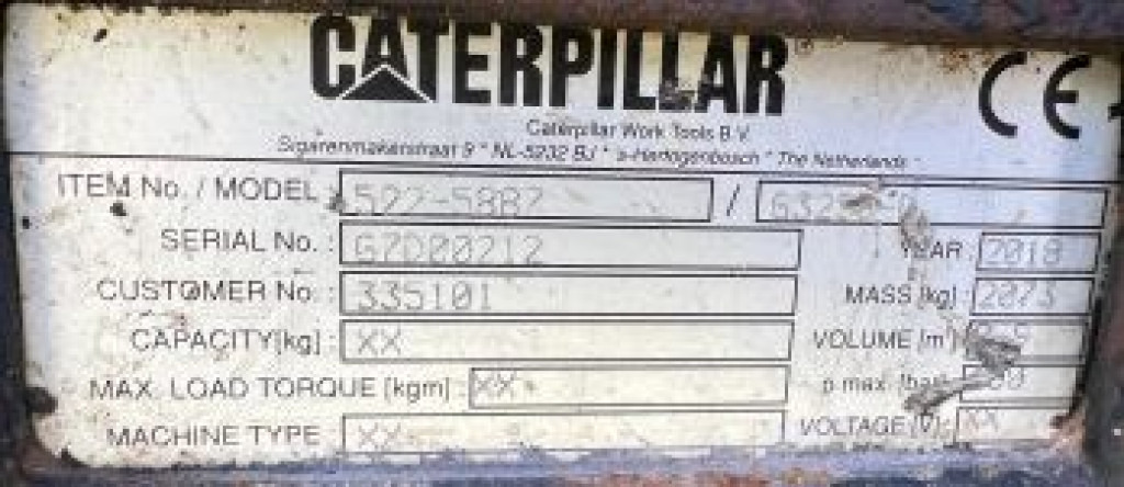CATERPILLAR Sortiergreifer 325 B D Anbaugeräte Baumaschinen Sortiergreifer 900Ltr. für Maschine 25-50to - Máquina de construção: foto 2 CATERPILLAR Sortiergreifer 325 B D Anbaugeräte Baumaschinen Sortiergreifer 900Ltr. für Maschine 25-50to - Máquina de construção: foto 2
