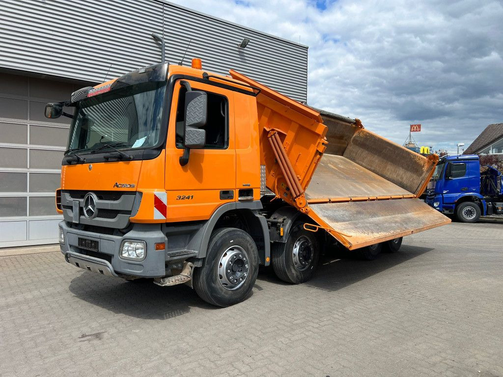 Mercedes-Benz Actros 3241 K 8x4 4-Achs Kipper Meiller Deutsch - Camião basculante: foto 1 Mercedes-Benz Actros 3241 K 8x4 4-Achs Kipper Meiller Deutsch - Camião basculante: foto 1