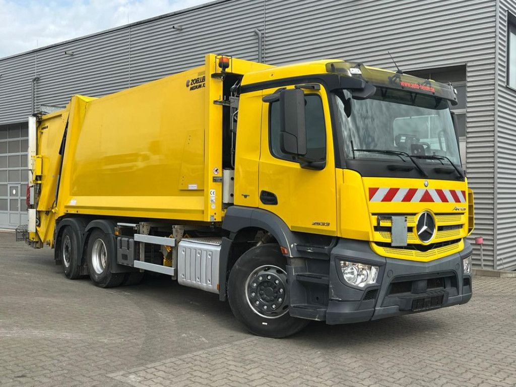 Mercedes-Benz Antos 2533 L/6x2/ENA Müllwagen Zoeller + Schüttu - Caminhão de lixo: foto 2 Mercedes-Benz Antos 2533 L/6x2/ENA Müllwagen Zoeller + Schüttu - Caminhão de lixo: foto 2