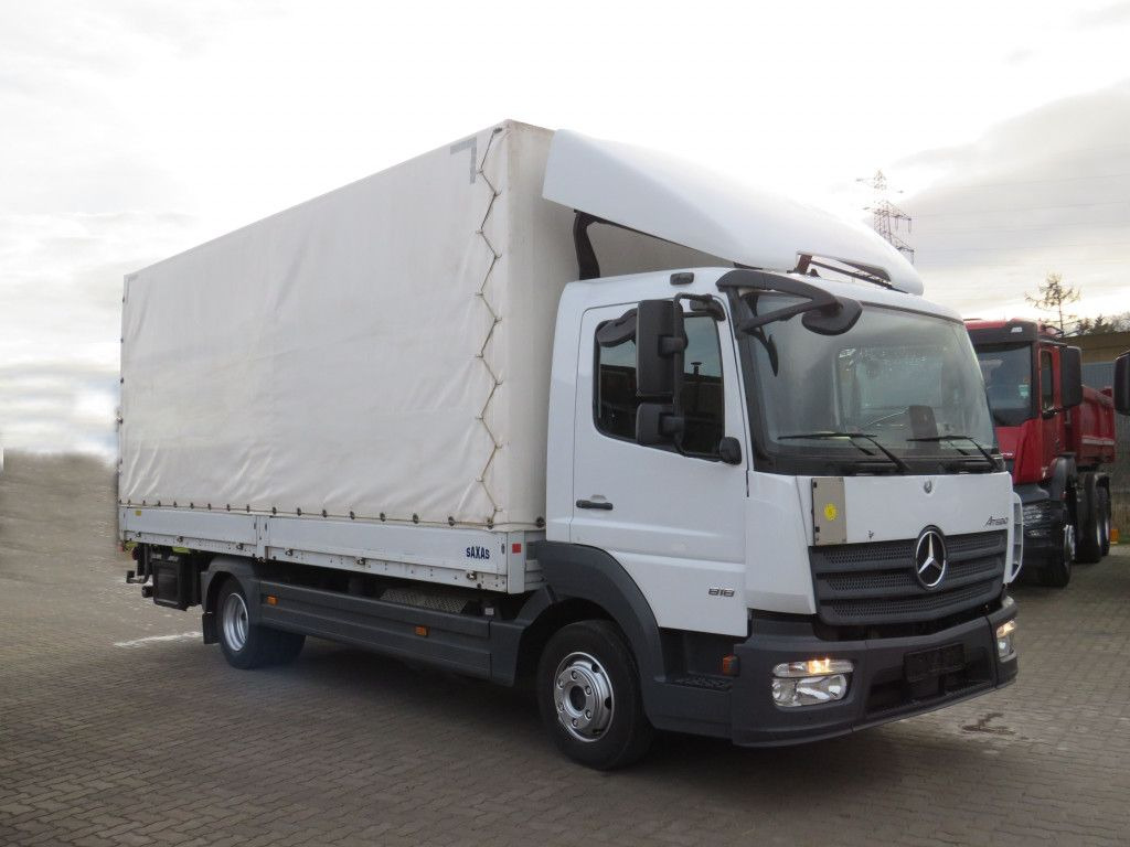 Mercedes-Benz Atego 818 L Pritsche LBW LBW 1 to AHK+Luftans - Carrinha de lona: foto 2 Mercedes-Benz Atego 818 L Pritsche LBW LBW 1 to AHK+Luftans - Carrinha de lona: foto 2