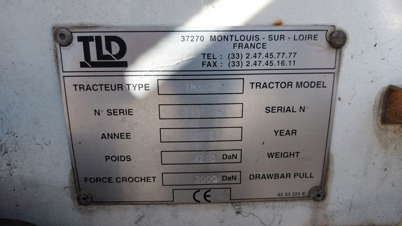 TLD TMX-30 tractor - Trator de bagagem: foto 2 TLD TMX-30 tractor - Trator de bagagem: foto 2