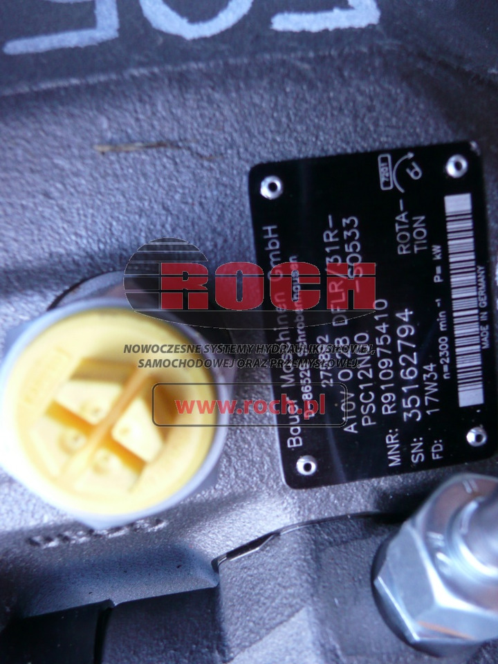 BAUER MASCHINEN A10VO28DFLR/31R-PSC12N00-S0533 275892 - Bomba hidráulica: foto 2 BAUER MASCHINEN A10VO28DFLR/31R-PSC12N00-S0533 275892 - Bomba hidráulica: foto 2