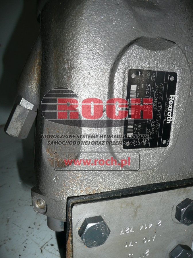 REXROTH A10VO63EP1DS/53R-VUC12N00P-S4045 - Bomba hidráulica para Máquina de construção: foto 2 REXROTH A10VO63EP1DS/53R-VUC12N00P-S4045 - Bomba hidráulica para Máquina de construção: foto 2