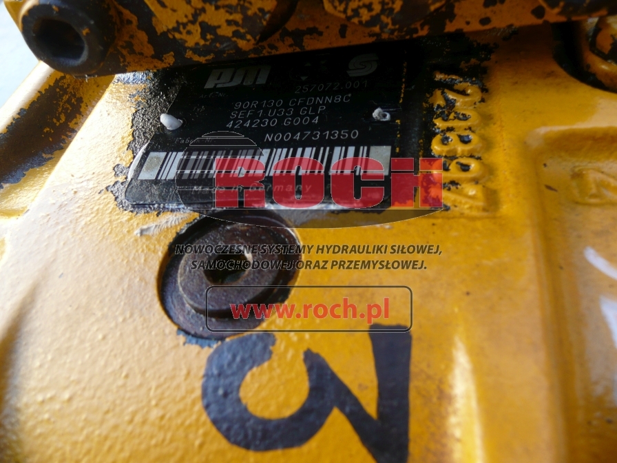 SAUER 90R130CFDNN8CSEF1U33GLP424230G004 - Bomba hidráulica para Equipamento de betão: foto 2 SAUER 90R130CFDNN8CSEF1U33GLP424230G004 - Bomba hidráulica para Equipamento de betão: foto 2