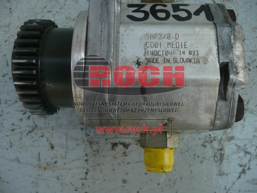 SAUER SUNDSTRAND SNP2/8DC001MED1E - Bomba hidráulica para Máquina de construção: foto 2 SAUER SUNDSTRAND SNP2/8DC001MED1E - Bomba hidráulica para Máquina de construção: foto 2