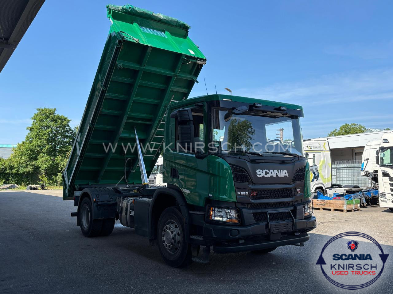 SCANIA P280B4x2HZ 3-Seiten Kipper / Bordmatic / HYVA - Camião basculante: foto 5 SCANIA P280B4x2HZ 3-Seiten Kipper / Bordmatic / HYVA - Camião basculante: foto 5