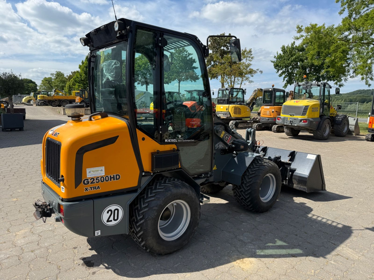 Giant G2500 HD X-TRA, Bj 20, SW, Schaufel, Gabel - Pá carregadora de rodas: foto 4 Giant G2500 HD X-TRA, Bj 20, SW, Schaufel, Gabel - Pá carregadora de rodas: foto 4
