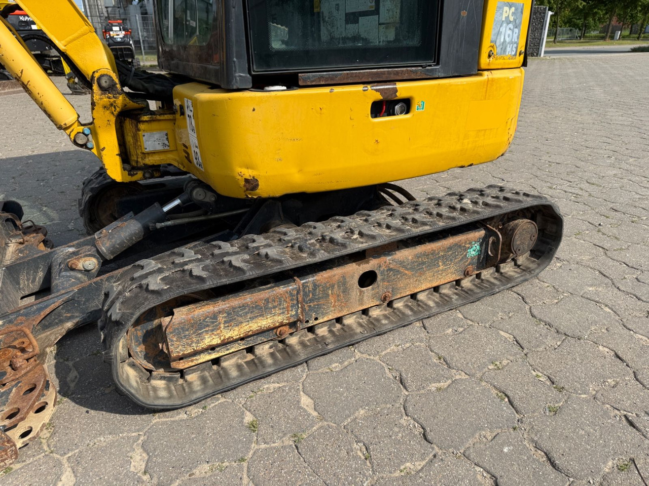 Mini escavadeira Komatsu PC 16R-3HS,  Bj 17, 2210 BH, Tilt mit HS01, GL: foto 8