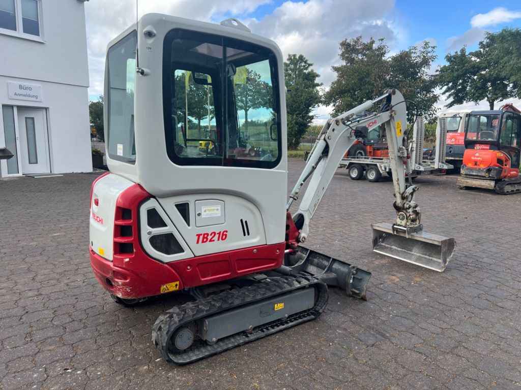Takeuchi TB 216 V4 Bj 20, 1000 BH Powertilt HS01 3 Löffel - Mini escavadeira: foto 2 Takeuchi TB 216 V4 Bj 20, 1000 BH Powertilt HS01 3 Löffel - Mini escavadeira: foto 2