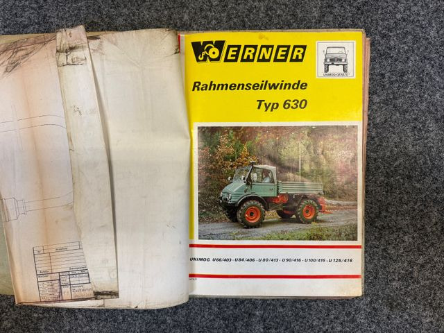 Unimog 406, EZ 73, Kipper, Seilwinde, Zapfwelle vorne - Camião basculante: foto 3 Unimog 406, EZ 73, Kipper, Seilwinde, Zapfwelle vorne - Camião basculante: foto 3