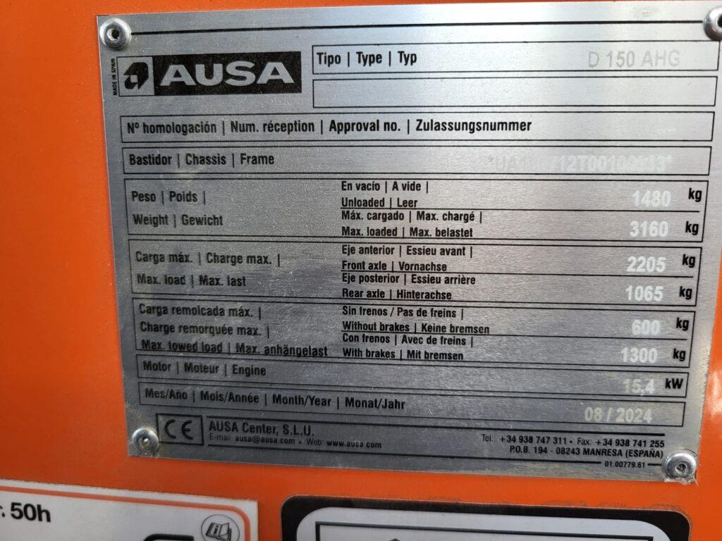 Tombador Ausa D150AHG: foto 9 Tombador Ausa D150AHG: foto 9