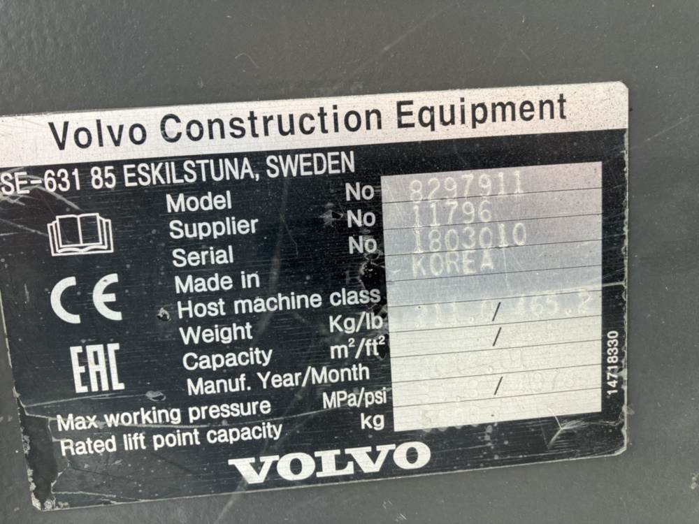 Volvo Schnellwechsler S1 - Acoplamento rápido: foto 3 Volvo Schnellwechsler S1 - Acoplamento rápido: foto 3
