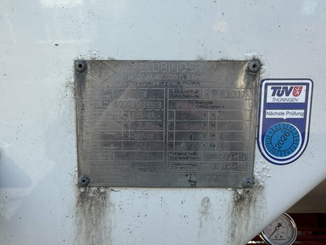 Feldbinder KIP 60.3 Silo 60.000 L 3 Achse ADR - Semi-reboque silo: foto 5 Feldbinder KIP 60.3 Silo 60.000 L 3 Achse ADR - Semi-reboque silo: foto 5