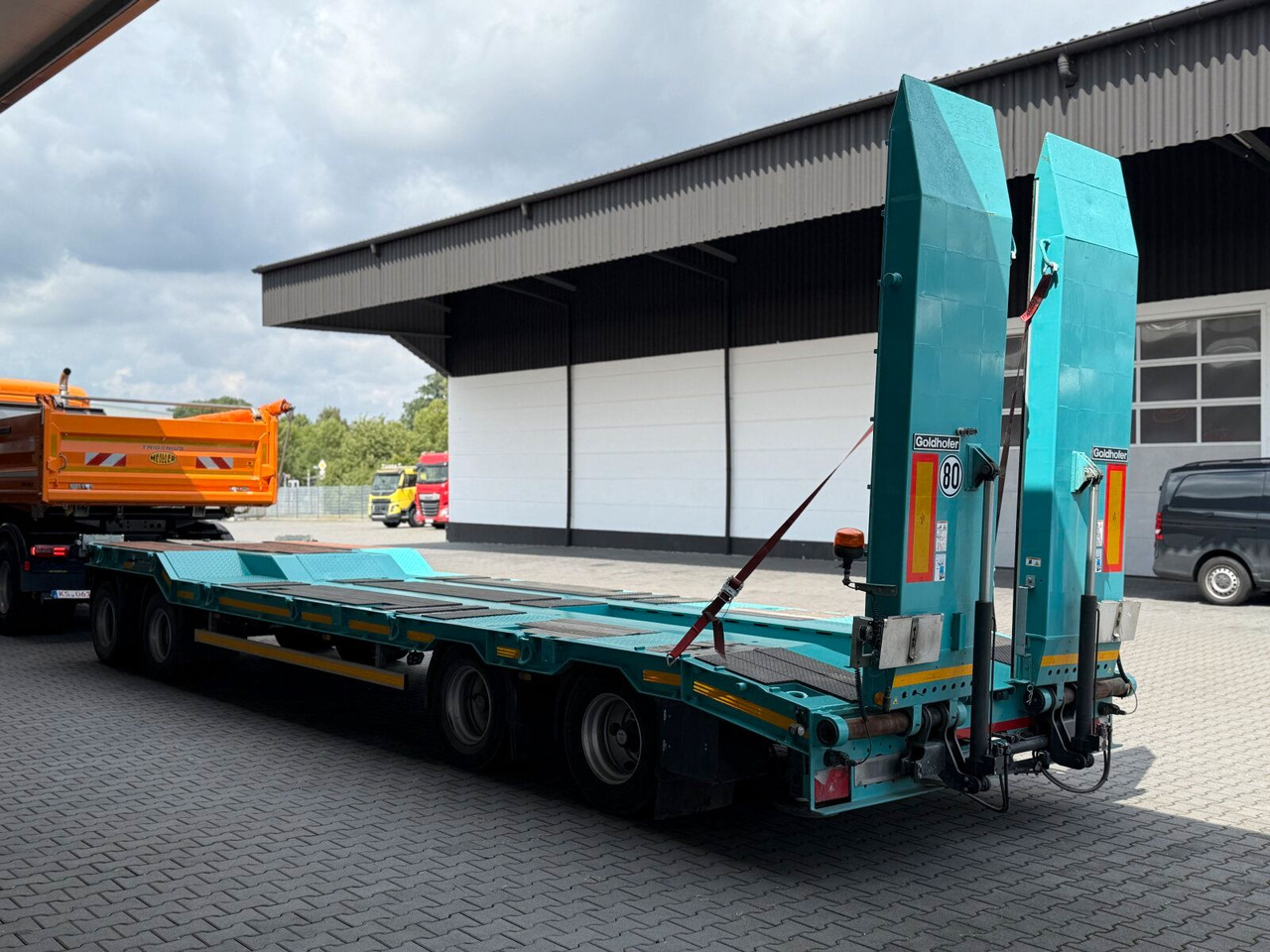Goldhofer TU 4 EXPERT 4870 Tieflader Anhänger 44,8 T - Reboque baixa: foto 4 Goldhofer TU 4 EXPERT 4870 Tieflader Anhänger 44,8 T - Reboque baixa: foto 4