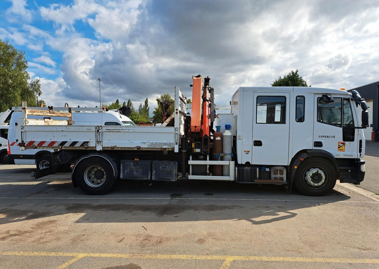 Iveco ML180E 4x2 DOKA Euro 5 Kipper Kran PK16001K-B - Camião grua: foto 1 Iveco ML180E 4x2 DOKA Euro 5 Kipper Kran PK16001K-B - Camião grua: foto 1
