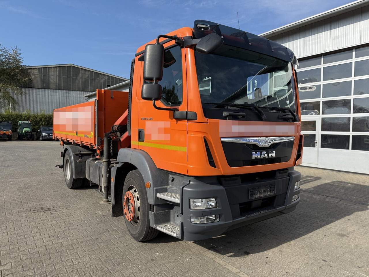 MAN TGM 18.340 4x2 Euro 6 Kipper Kran PK8501K - Camião basculante, Camião grua: foto 1 MAN TGM 18.340 4x2 Euro 6 Kipper Kran PK8501K - Camião basculante, Camião grua: foto 1