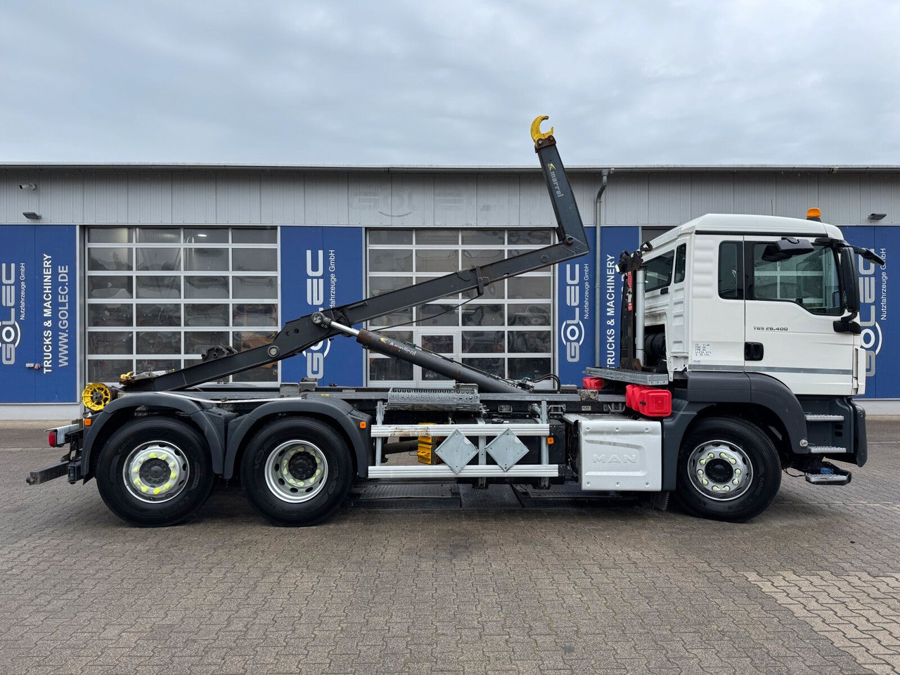 MAN TGS 26.400 6x2-4 Abrollkipper Lift-Lenkachse - Camião polibenne, Camião grua: foto 4 MAN TGS 26.400 6x2-4 Abrollkipper Lift-Lenkachse - Camião polibenne, Camião grua: foto 4