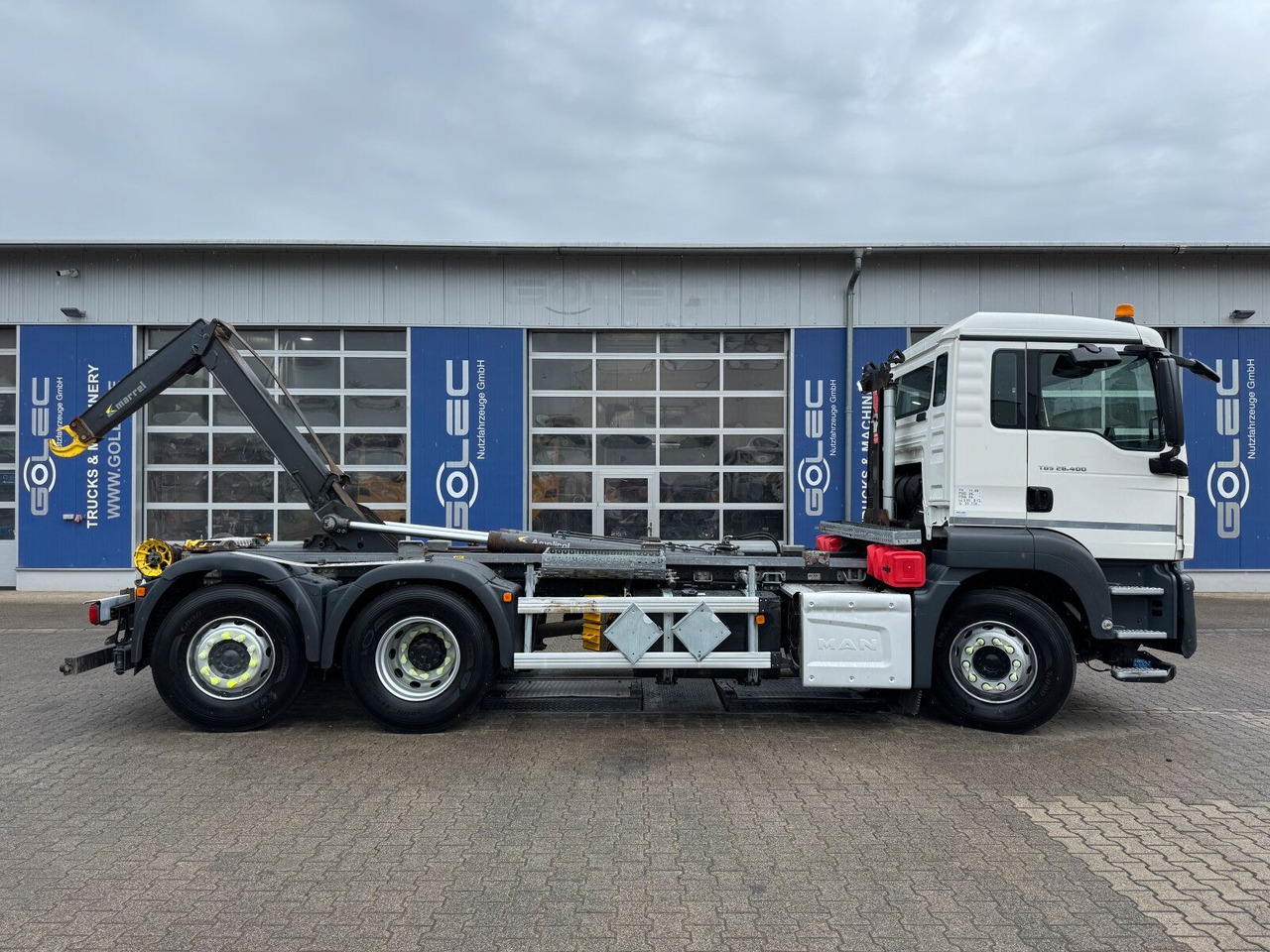 MAN TGS 26.400 6x2-4 Abrollkipper Lift-Lenkachse - Camião polibenne, Camião grua: foto 5 MAN TGS 26.400 6x2-4 Abrollkipper Lift-Lenkachse - Camião polibenne, Camião grua: foto 5