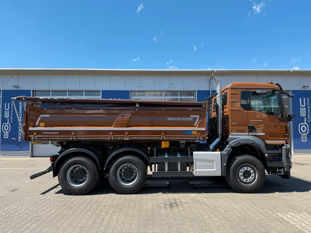 MAN TGS 33.440 6x4 Kipper MEILLER Bordmatik Frontpl. - Camião basculante: foto 3 MAN TGS 33.440 6x4 Kipper MEILLER Bordmatik Frontpl. - Camião basculante: foto 3