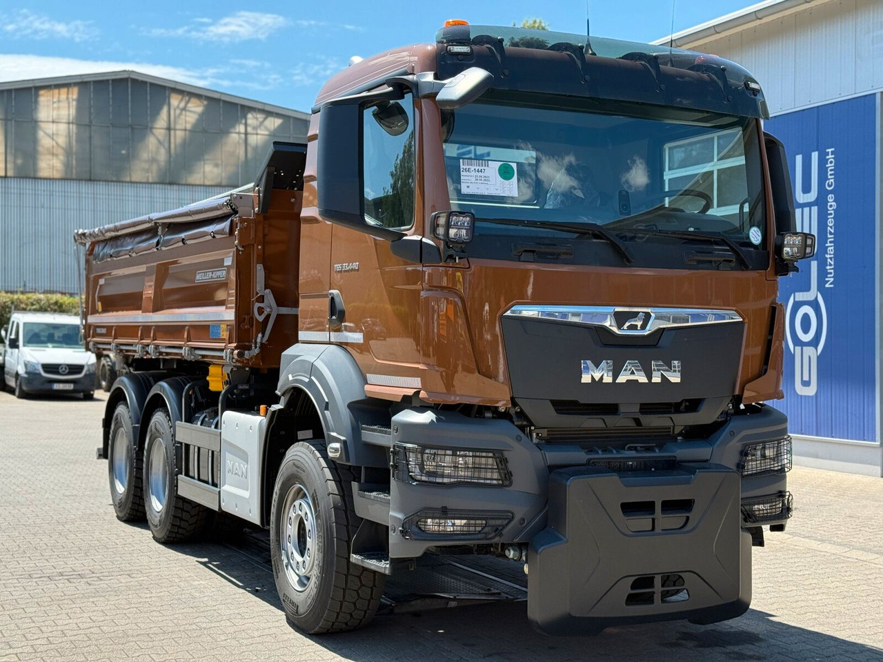 MAN TGS 33.440 6x4 Kipper MEILLER Bordmatik Frontpl. - Camião basculante: foto 1 MAN TGS 33.440 6x4 Kipper MEILLER Bordmatik Frontpl. - Camião basculante: foto 1