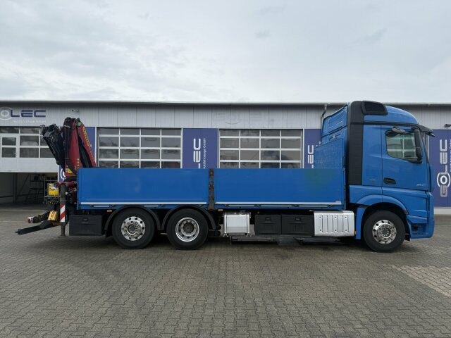 Camião grua Mercedes-Benz ACTROS 2545 6x2 Pritsche Kran Palfinger PK20001K: foto 8