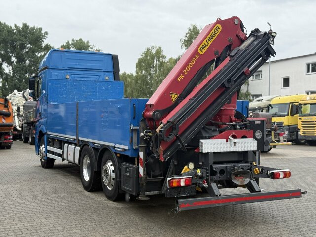 Camião grua Mercedes-Benz ACTROS 2545 6x2 Pritsche Kran Palfinger PK20001K: foto 11