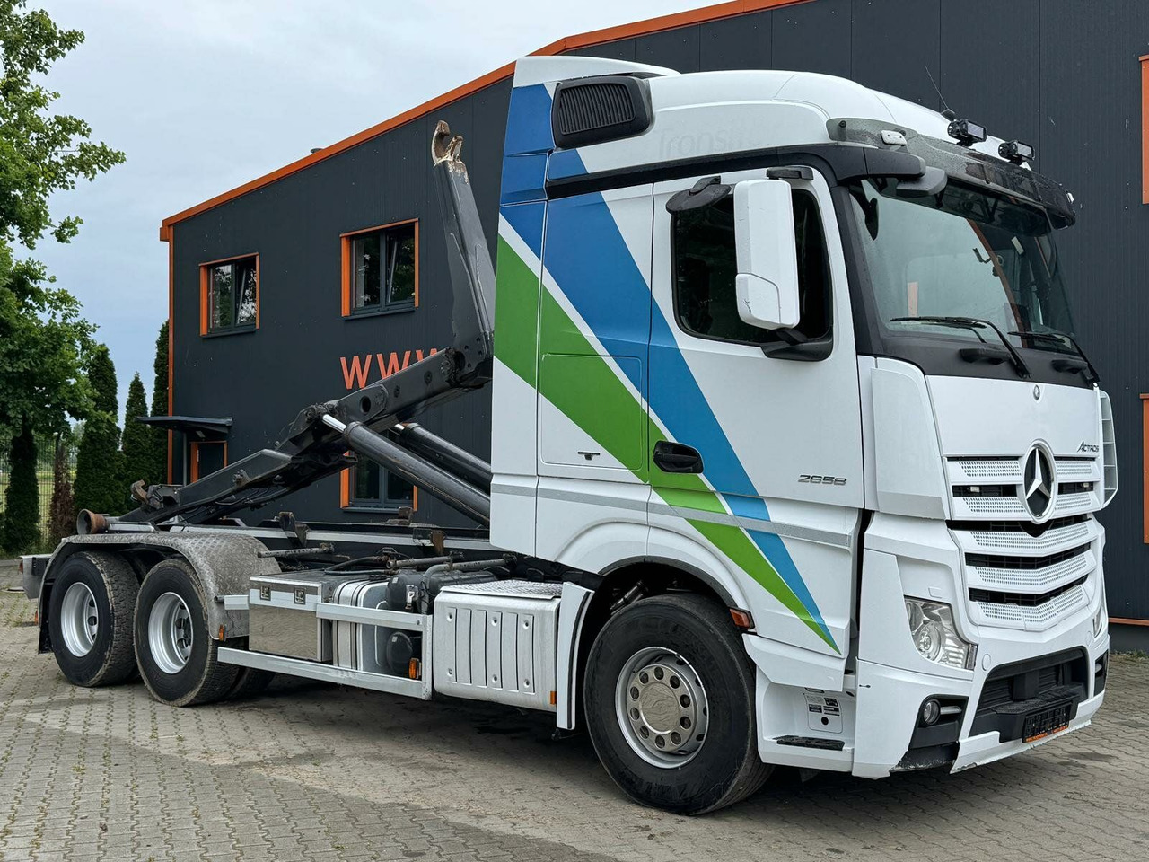 Camião polibenne Mercedes-Benz ACTROS 2658 6x2 Abrollkipper MEILLER RK 26.67K: foto 19