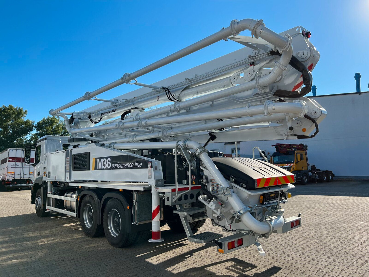 Mercedes-Benz AROCS 2640 6x4 E6 Betonpumpe Putzmeister 36-4 M - Autobomba de betão: foto 5 Mercedes-Benz AROCS 2640 6x4 E6 Betonpumpe Putzmeister 36-4 M - Autobomba de betão: foto 5