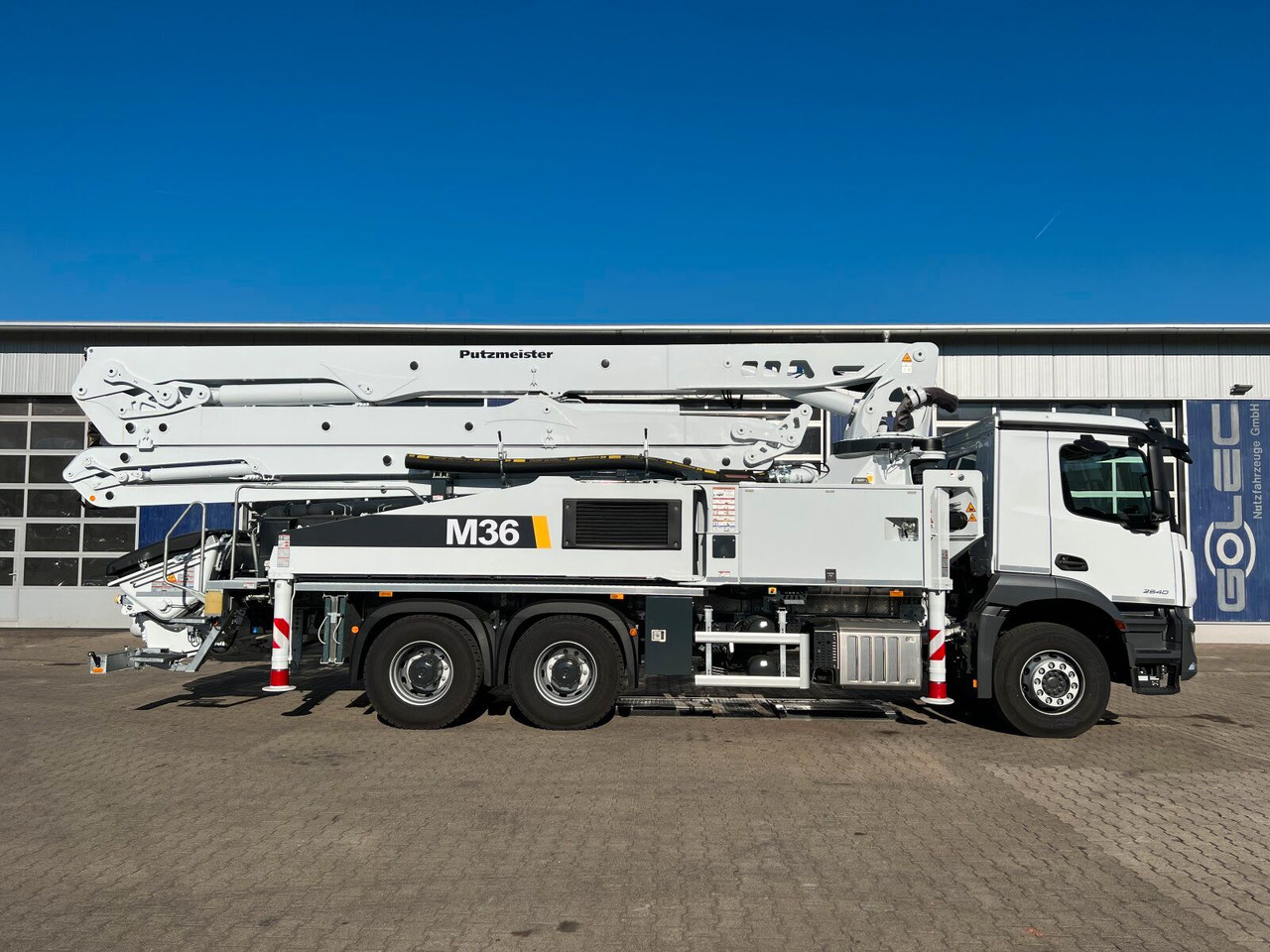 Mercedes-Benz AROCS 2640 6x4 E6 Betonpumpe Putzmeister 36-4 M - Autobomba de betão: foto 3 Mercedes-Benz AROCS 2640 6x4 E6 Betonpumpe Putzmeister 36-4 M - Autobomba de betão: foto 3