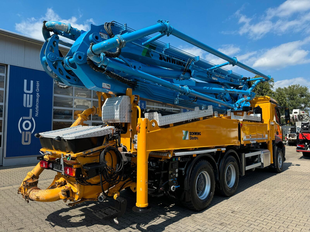 Mercedes-Benz AROCS 2646 6x4 Euro 6 Betonpumpe Schwing S 38 SX - Autobomba de betão: foto 4 Mercedes-Benz AROCS 2646 6x4 Euro 6 Betonpumpe Schwing S 38 SX - Autobomba de betão: foto 4
