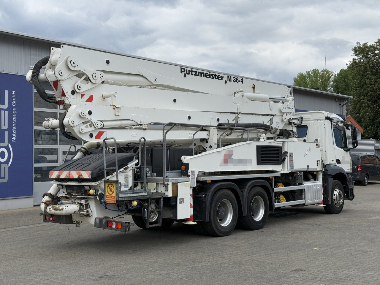 Mercedes-Benz AROCS 2840 6x4 Betonp. Putzmeister BSF36-4.16HLS - Autobomba de betão: foto 4 Mercedes-Benz AROCS 2840 6x4 Betonp. Putzmeister BSF36-4.16HLS - Autobomba de betão: foto 4