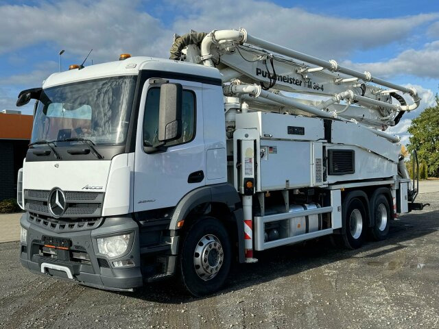 Mercedes-Benz AROCS 2840 6x4 Betonp. Putzmeister BSF36-4.16HLS - Autobomba de betão: foto 1 Mercedes-Benz AROCS 2840 6x4 Betonp. Putzmeister BSF36-4.16HLS - Autobomba de betão: foto 1