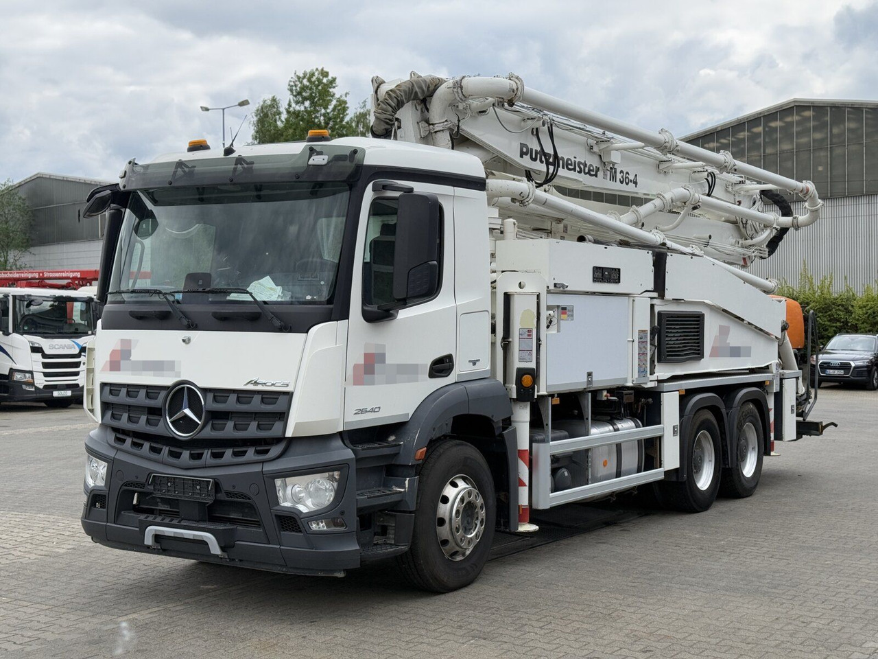 Mercedes-Benz AROCS 2840 6x4 Betonp. Putzmeister BSF36-4.16HLS - Autobomba de betão: foto 2 Mercedes-Benz AROCS 2840 6x4 Betonp. Putzmeister BSF36-4.16HLS - Autobomba de betão: foto 2