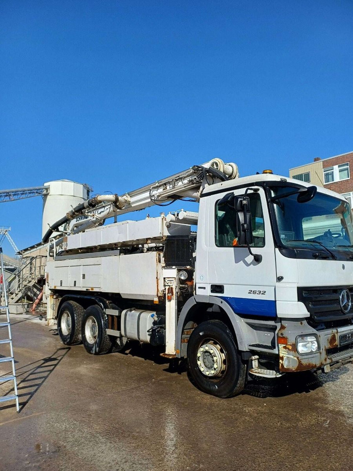 Mercedes-Benz Actros 2632 6x4 Betonpumpe Schwing S24X - Autobomba de betão: foto 1 Mercedes-Benz Actros 2632 6x4 Betonpumpe Schwing S24X - Autobomba de betão: foto 1
