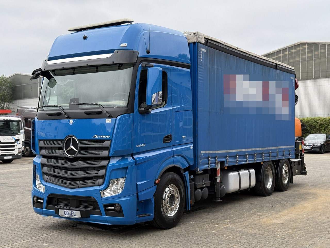 Locação financeira de  Mercedes-Benz Actros 6x2 Pritsche Kran Palfinger PK34002 + JIB Mercedes-Benz Actros 6x2 Pritsche Kran Palfinger PK34002 + JIB: foto 6