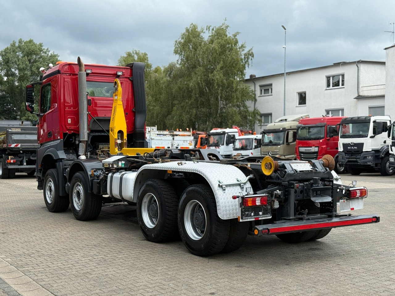 Mercedes-Benz Arocs 4158 8x4 Abrollkipper Palfinger Knickarm - Camião polibenne: foto 5 Mercedes-Benz Arocs 4158 8x4 Abrollkipper Palfinger Knickarm - Camião polibenne: foto 5