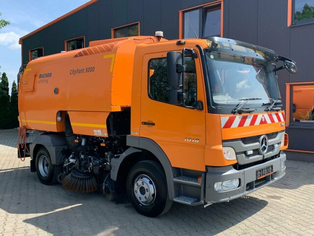 Mercedes-Benz Atego Kehrmaschine BUCHER CITYFANT 5000 - Varredora urbana: foto 1 Mercedes-Benz Atego Kehrmaschine BUCHER CITYFANT 5000 - Varredora urbana: foto 1