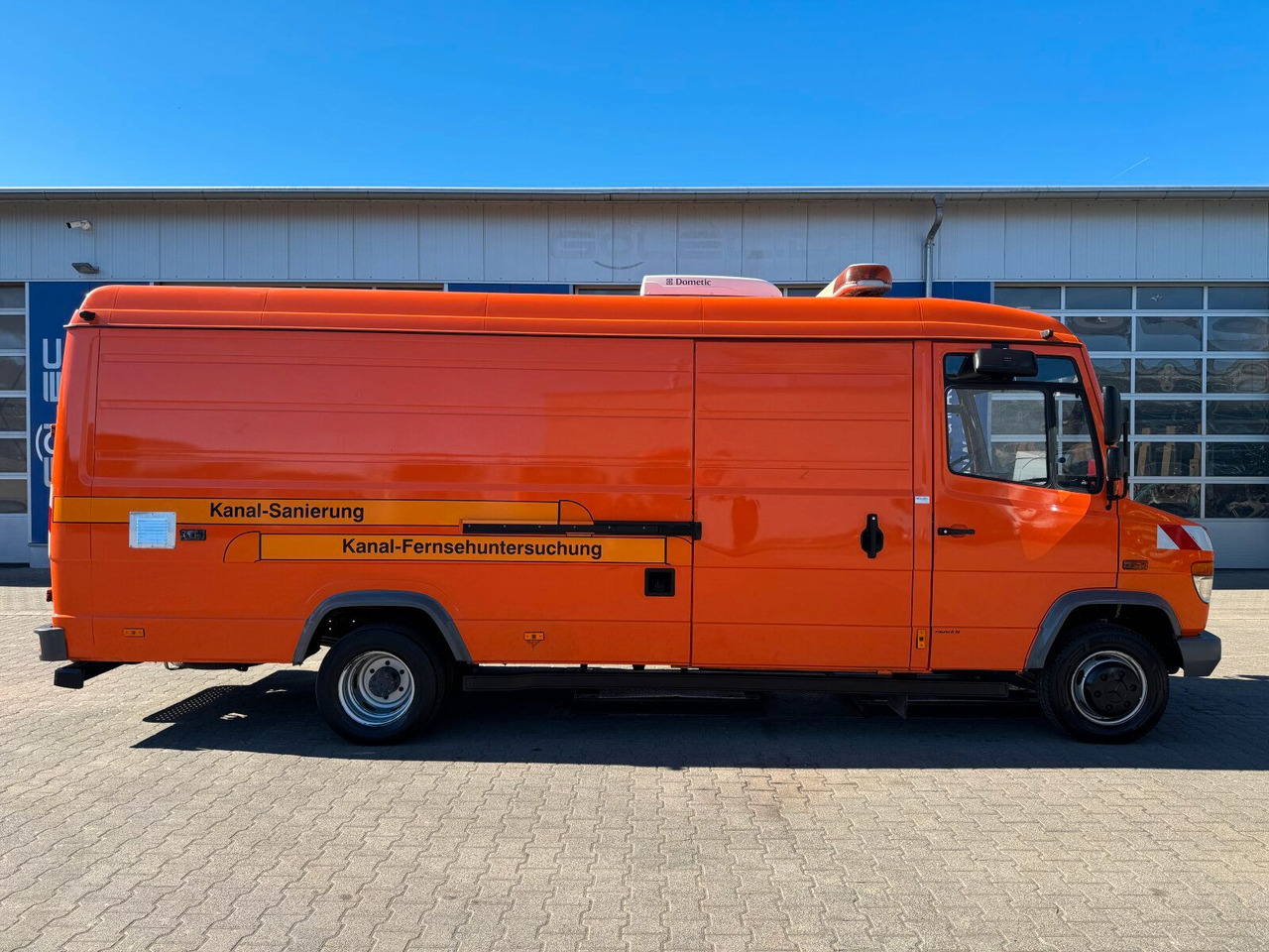 Mercedes-Benz Vario 614D TV Inspektionsanl RCA RAUSCH ELKA 600 - Caminhão limpa fossa: foto 3 Mercedes-Benz Vario 614D TV Inspektionsanl RCA RAUSCH ELKA 600 - Caminhão limpa fossa: foto 3