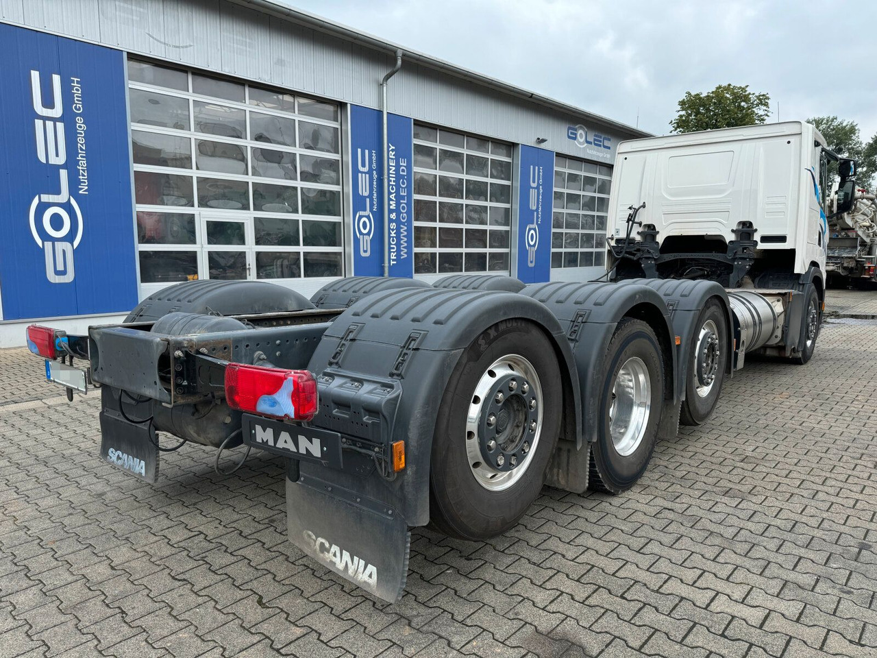 Scania G 410 B8x2*6 NB LNG Fahrgestell Nebenantrieb - Camião cisterna, Camião grua: foto 5 Scania G 410 B8x2*6 NB LNG Fahrgestell Nebenantrieb - Camião cisterna, Camião grua: foto 5
