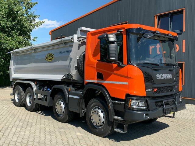 Scania P 420 8x4 Kipper Meiller 18,5m3 Euro 6 - Camião basculante: foto 1 Scania P 420 8x4 Kipper Meiller 18,5m3 Euro 6 - Camião basculante: foto 1