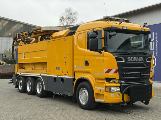 Scania R500 8x4 Kanalreiniger Kombi MÜLLER CM 170 KT - Caminhão limpa fossa: foto 1 Scania R500 8x4 Kanalreiniger Kombi MÜLLER CM 170 KT - Caminhão limpa fossa: foto 1